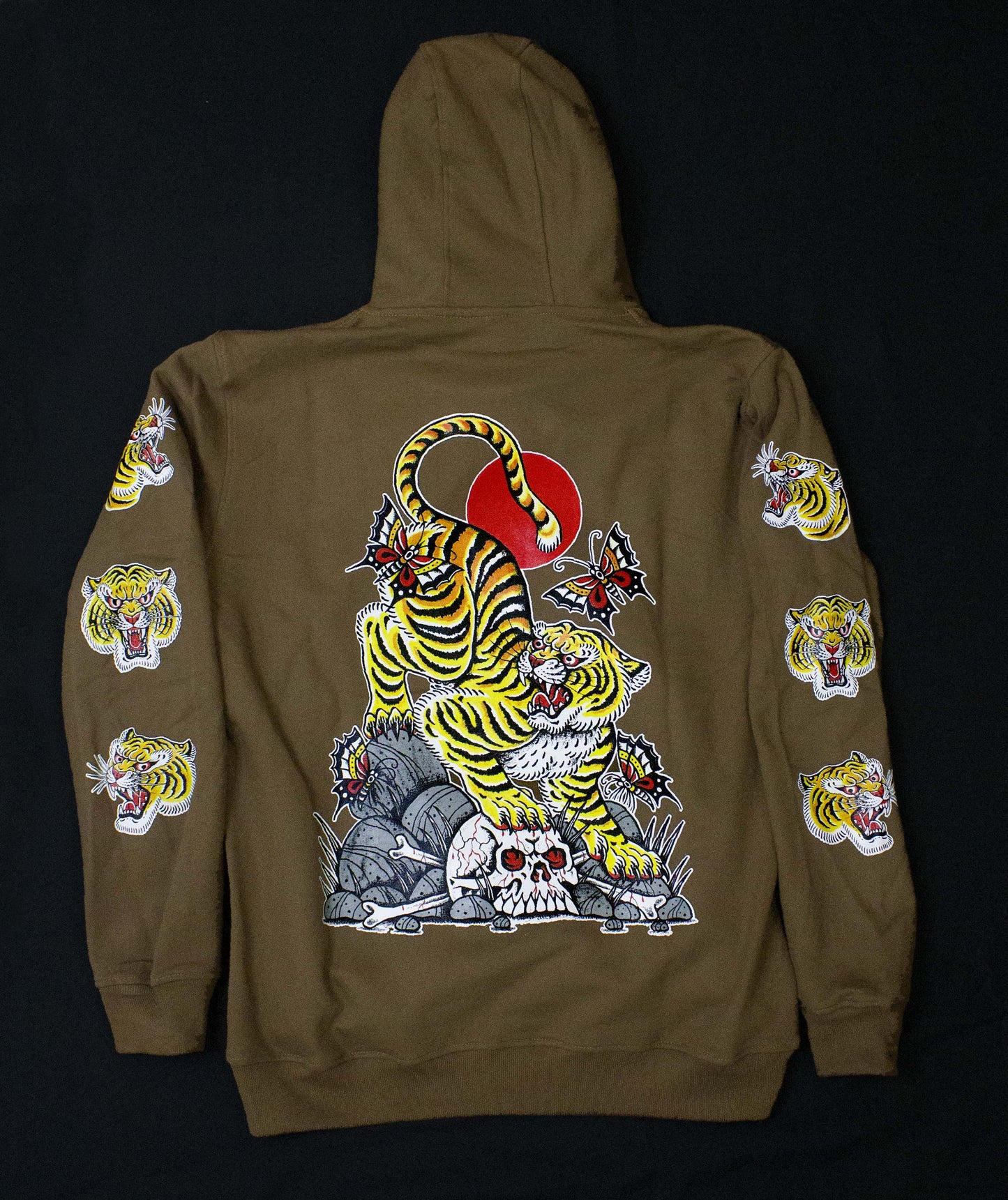 TORA ( TIGRE ) / POLERON _ RE PRINT COLAB NICO ARANCIBIA CAFE