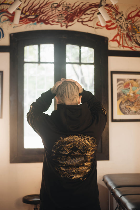 DRAGON / XTHECHINOX Ezequiel fontenla Bs as colab POLERON NEGRO