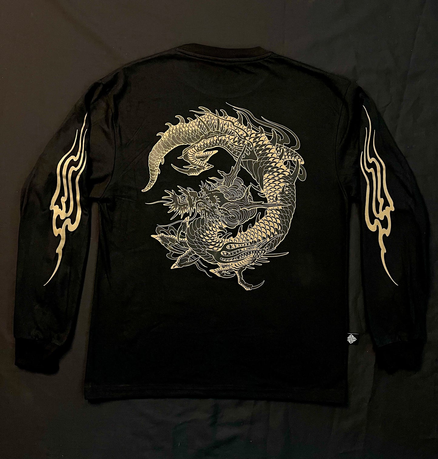 DRAGON / THE CHINO GOODTIMES TATTOOS LONGSLEEVE NEGRO