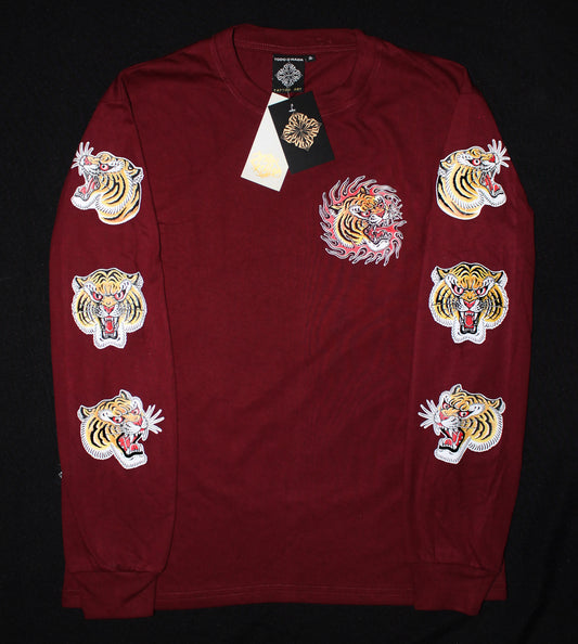 TORA ( TIGRE ) / MANGA LARGA  _ RE PRINT COLAB NICO ARANCIBIA BURDEO