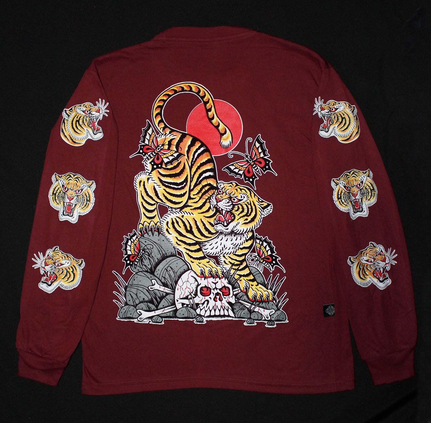TORA ( TIGRE ) / MANGA LARGA  _ RE PRINT COLAB NICO ARANCIBIA BURDEO