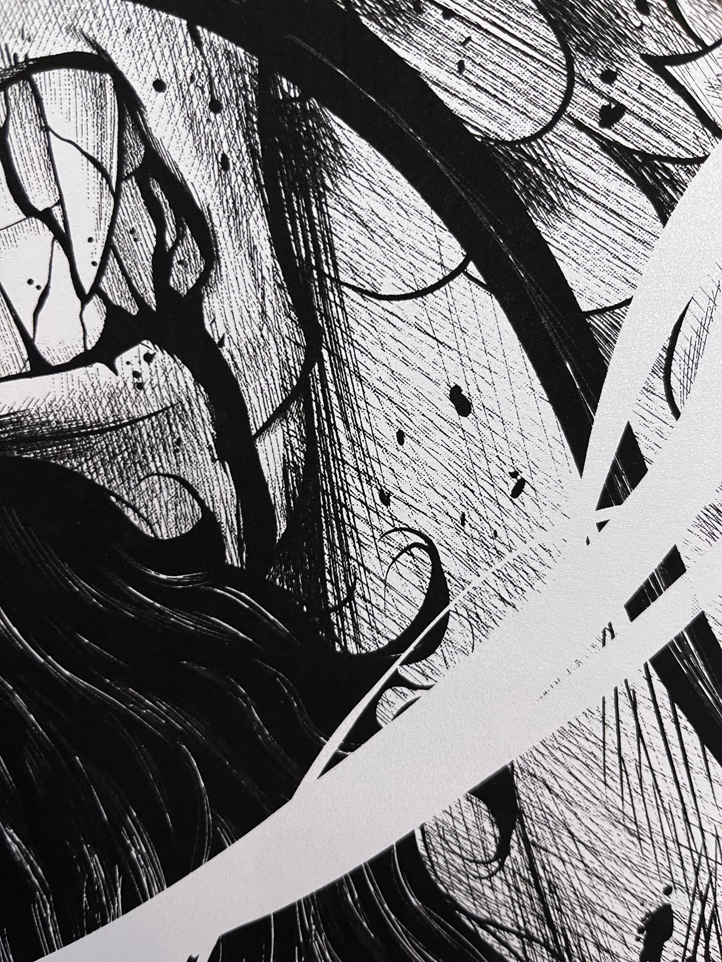 KAIDOU / Gustavo Ferrer colab / colección KIZUNA  50x70 cm/ serigrafía sobre papel