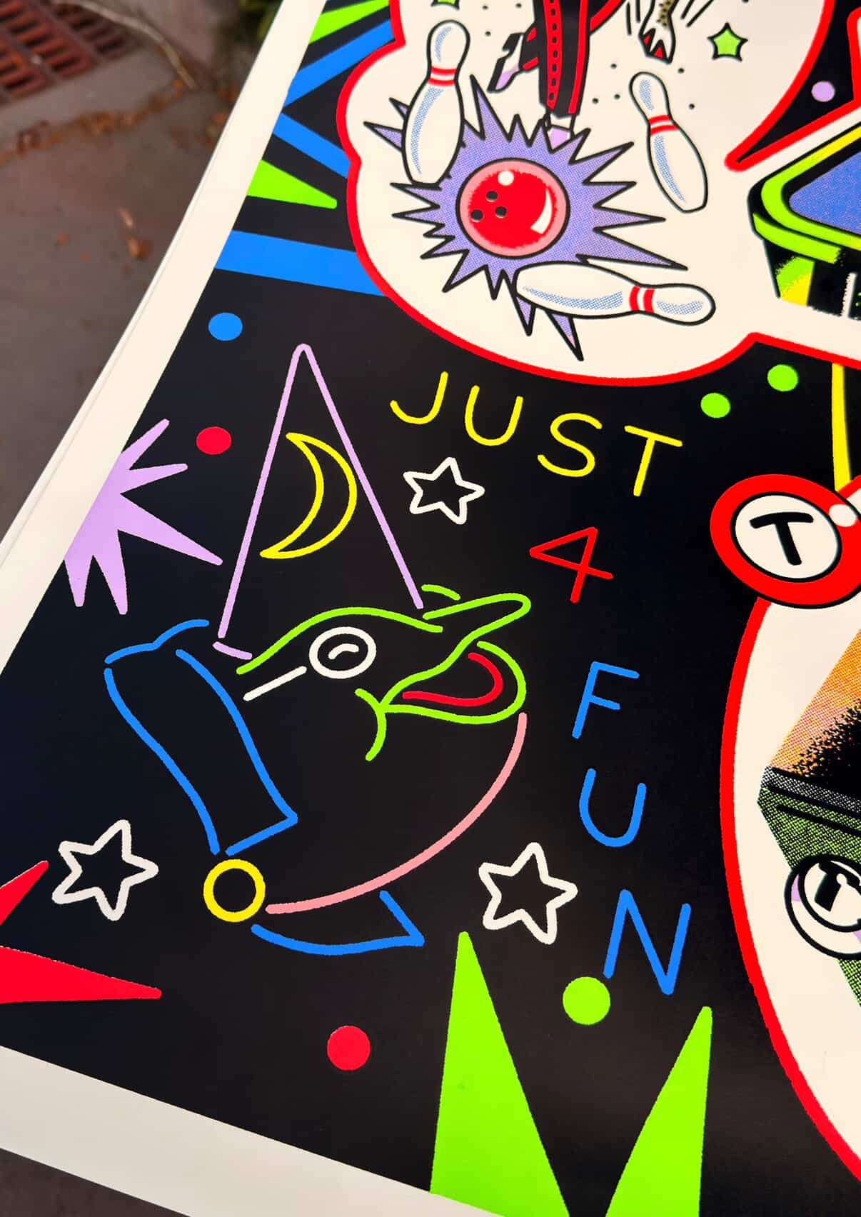 TOMXX frogs/  8 tintas edición limitada/ serigrafia sobre papel