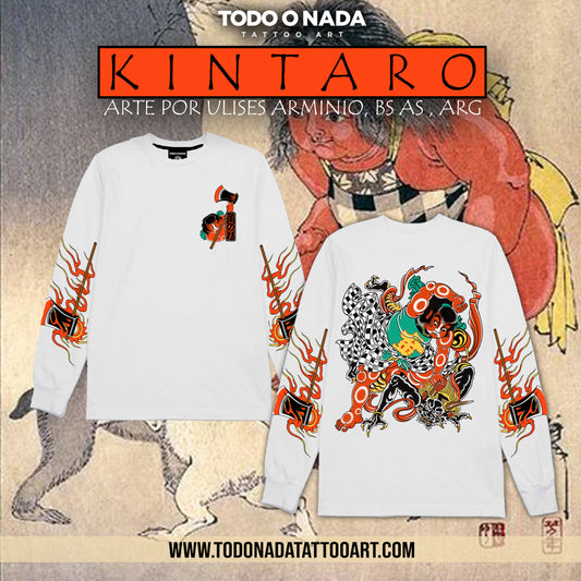 KINTARO / arte por Ulises Arminio /Manga larga blanco