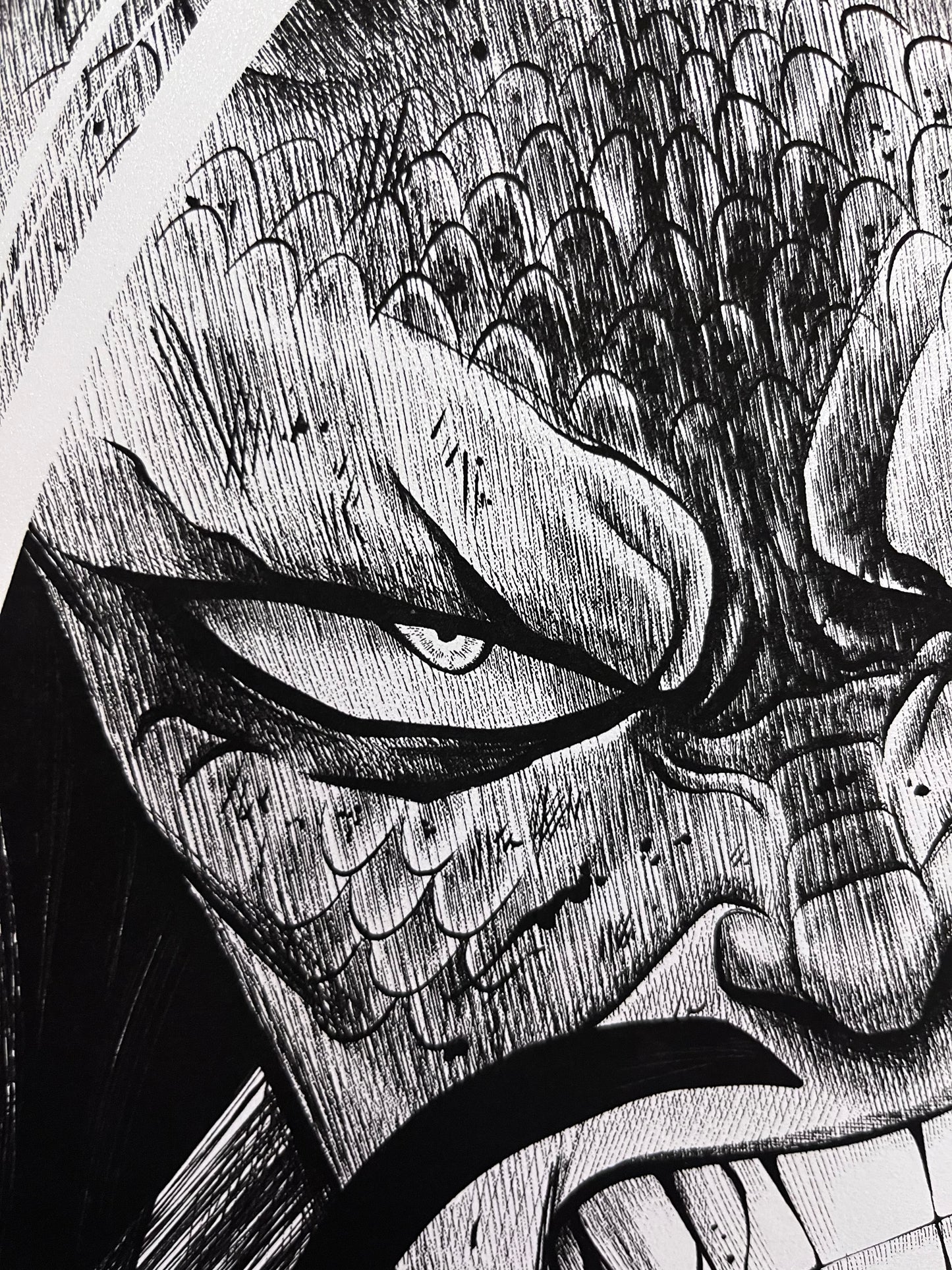 KAIDOU / Gustavo Ferrer colab / colección KIZUNA  50x70 cm/ serigrafía sobre papel